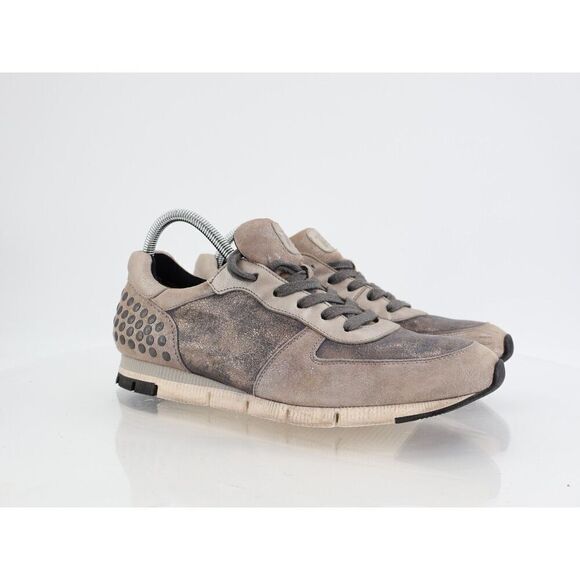 Paul Green Shoes - Paul Green Sneakers Size 9.5 Calico Titan Combo Gray Metallic Shoes Casual